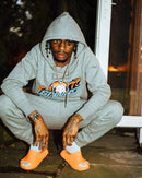 Conjunto Trapstar Shooters Hooded Cinza